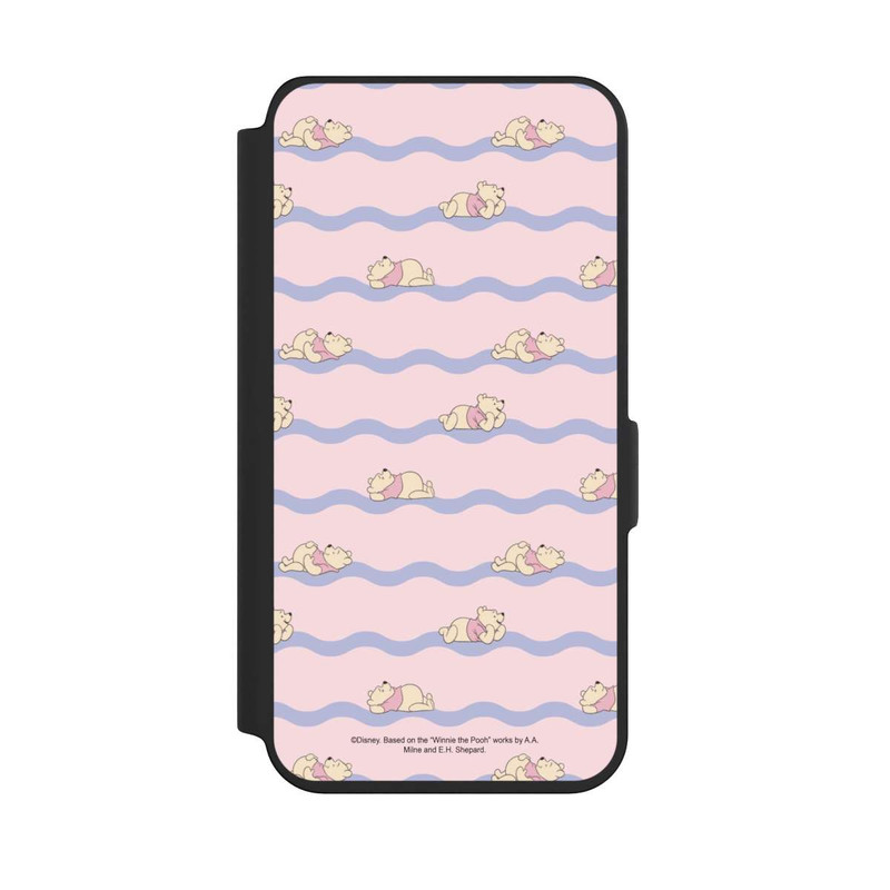 Galaxy S24 NIVOflip Winnie the Pooh Pink Waves