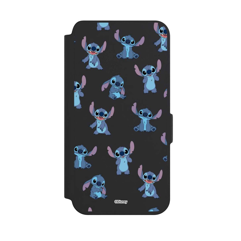 Galaxy S24 NIVOflip Stitch Faces Pattern Transparent