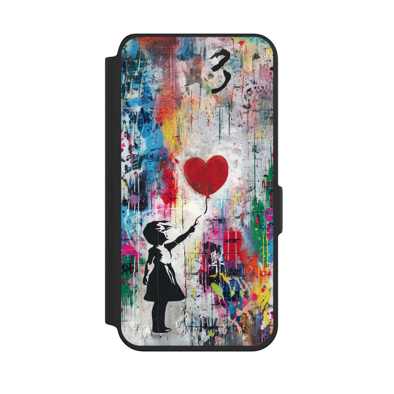 Galaxy S24 NIVOflip Balloon Girl Colorful