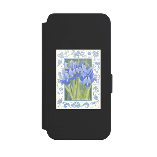 Samsung Galaxy S24 NIVOflip Blue Iris, by Jennifer Abbott
