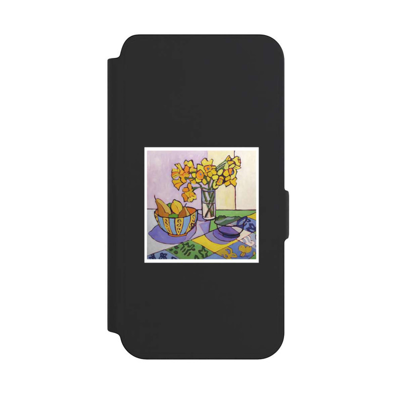 Galaxy S24 NIVOflip Daffodil Patchwork, 2023, by Catherine J Martzloff