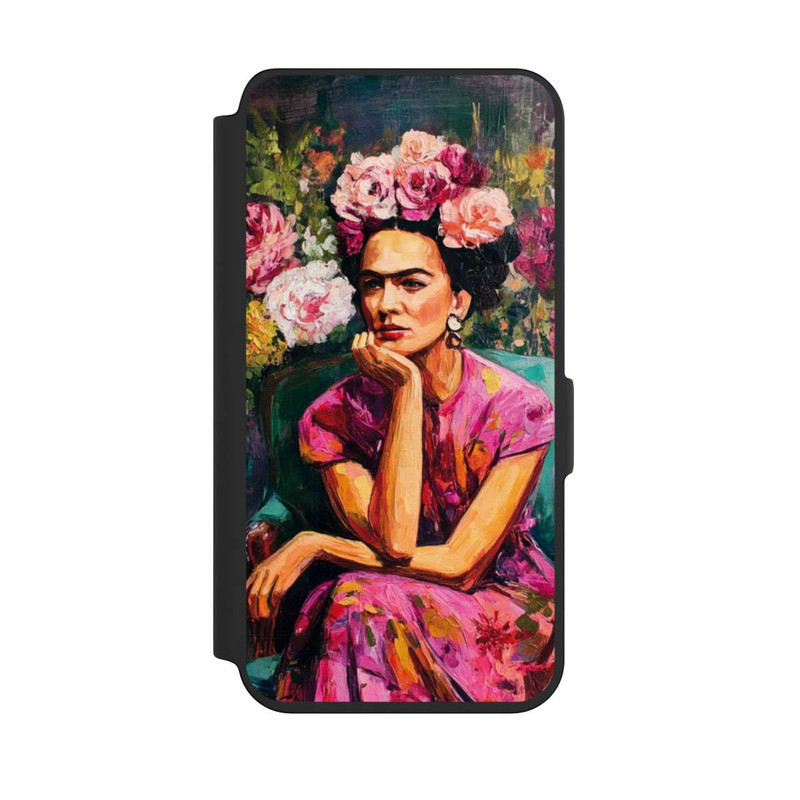 Galaxy S24 NIVOflip Mexikanische Ikone Poetin der Farben