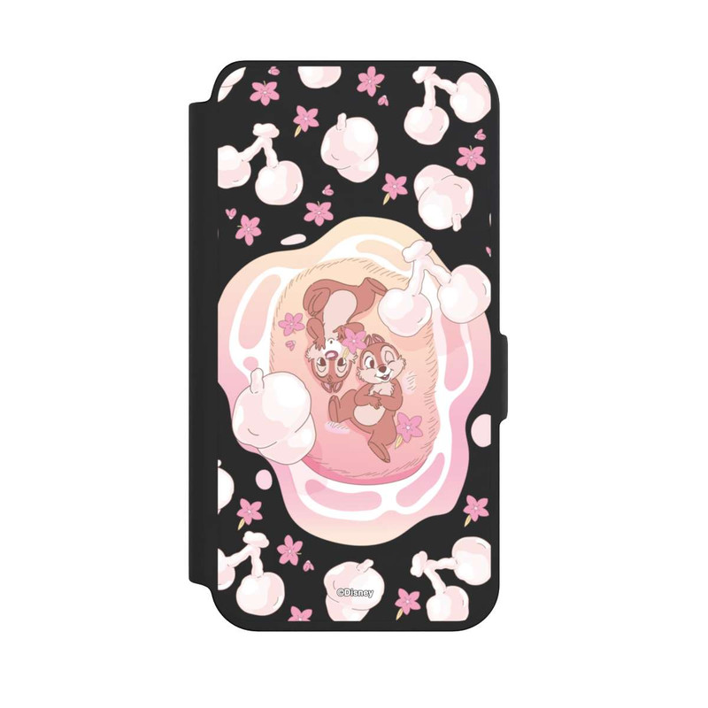 Galaxy S24 NIVOflip Chip and Dale Pink Transparent