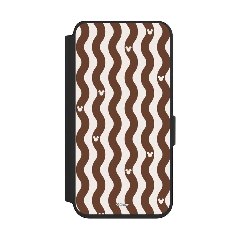 Galaxy S24 NIVOflip Micky Muster Braune Wellen