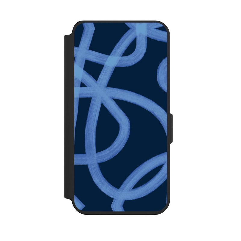 Galaxy S24 NIVOflip Laced Up Tones of Blue