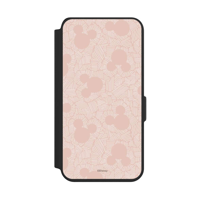 Galaxy S24 NIVOflip Disney Mickey Icon Pattern Rose Color