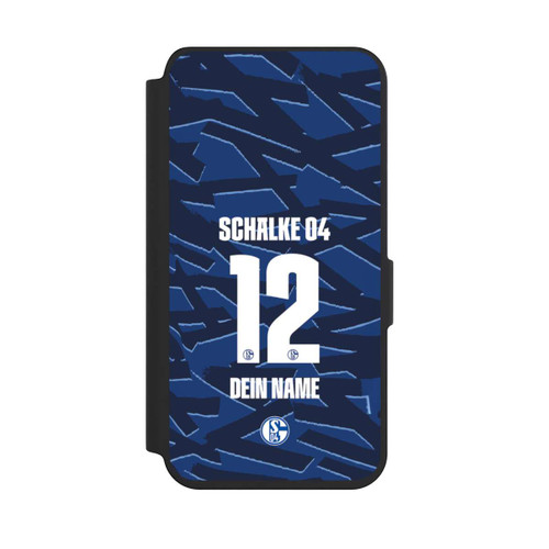 Samsung Galaxy S24 NIVOflip Schalke 04 Trikot Personalisierbar 25-26