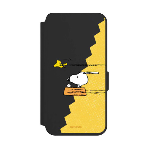 Samsung Galaxy S24 NIVOflip Peanuts-Snoopy und Woodstock Transparent
