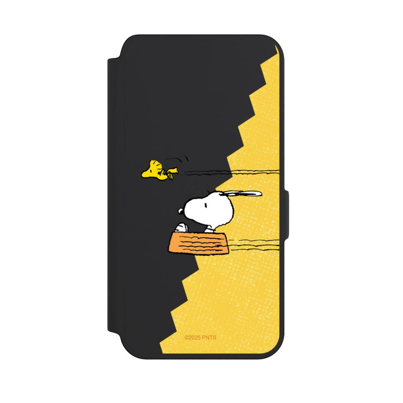 Galaxy S24 NIVOflip Peanuts-Snoopy und Woodstock Transparent