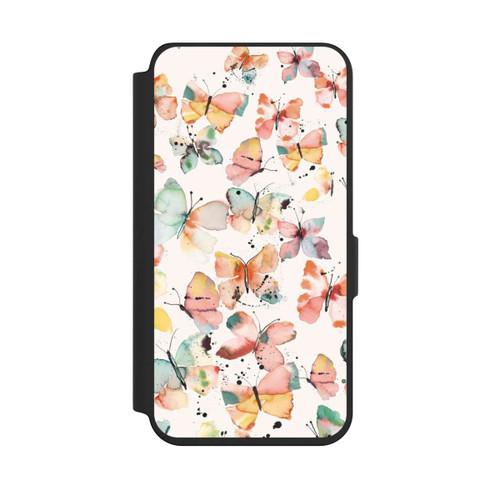 Samsung Galaxy S24 NIVOflip Sanfte Schmetterlinge Muster