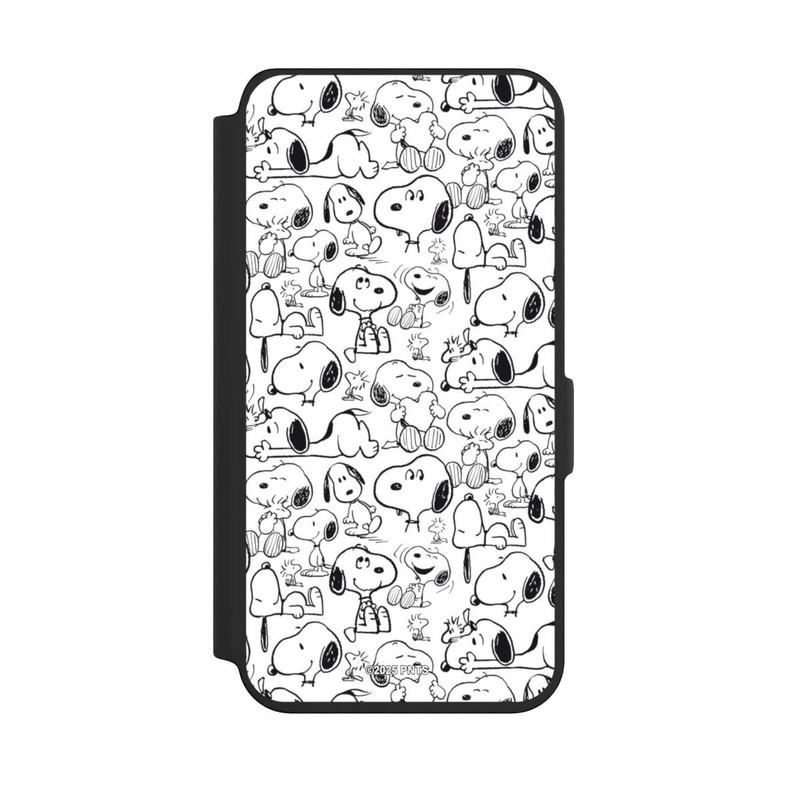 Galaxy S24 NIVOflip Classic Snoopy Pattern White