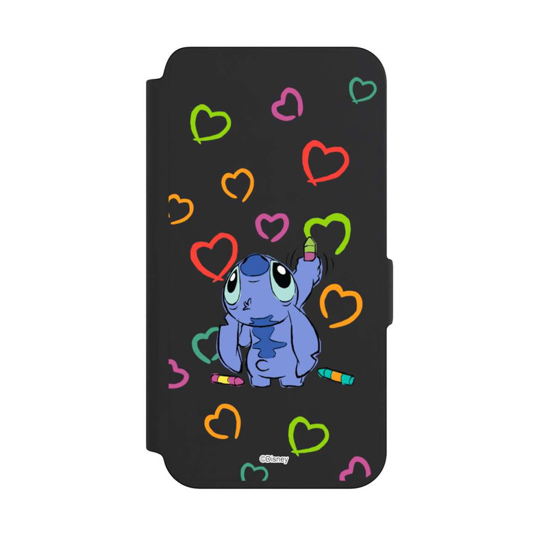 Galaxy S24 NIVOflip Stitch Draws a Heart Transparent