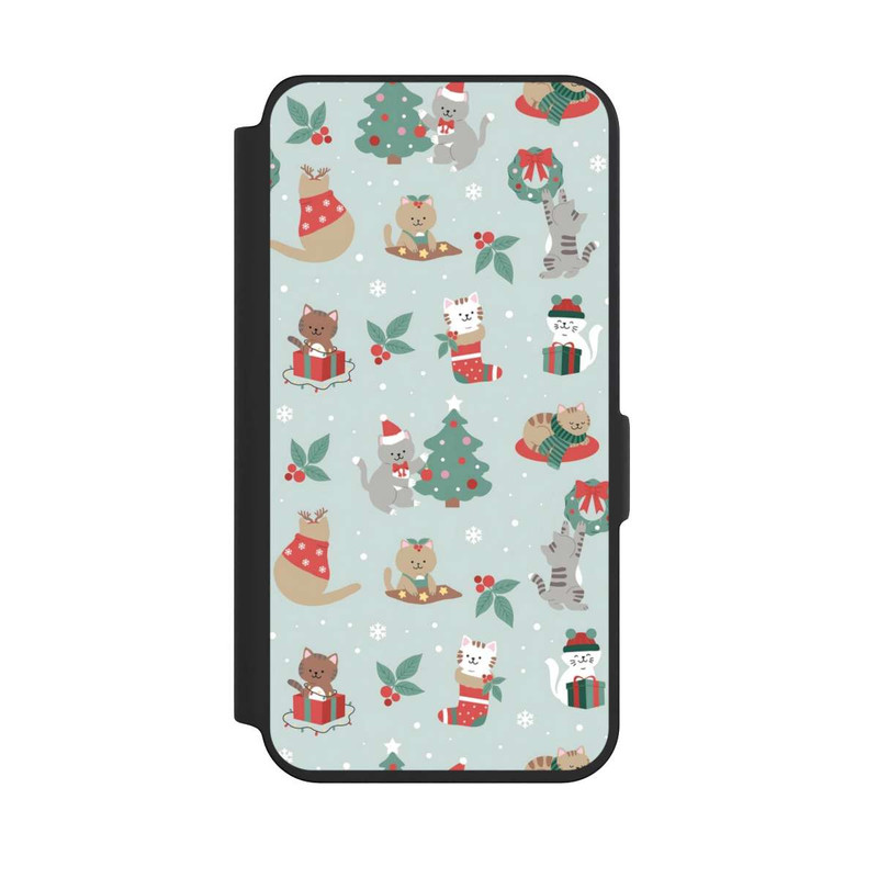 Galaxy S24 NIVOflip Chats Festifs dans un Payage d'Hivernal