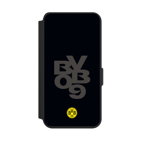 Samsung Galaxy S24 NIVOflip BVB09 Grau Schwarz