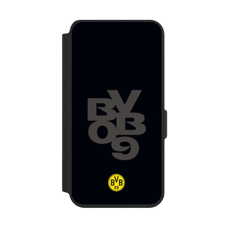 Galaxy S24 NIVOflip BVB09 Grau Schwarz