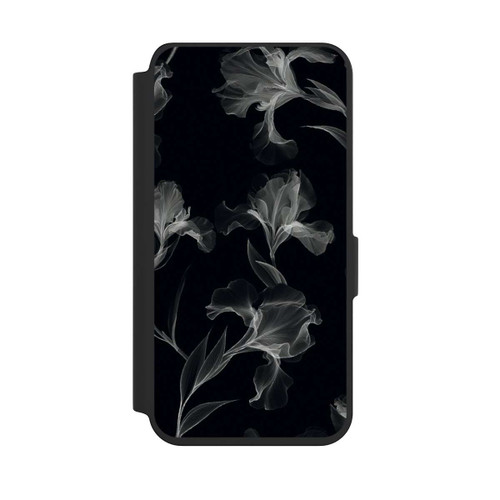 Samsung Galaxy S24 NIVOflip Black and White Photocopy x Ray of Flowers