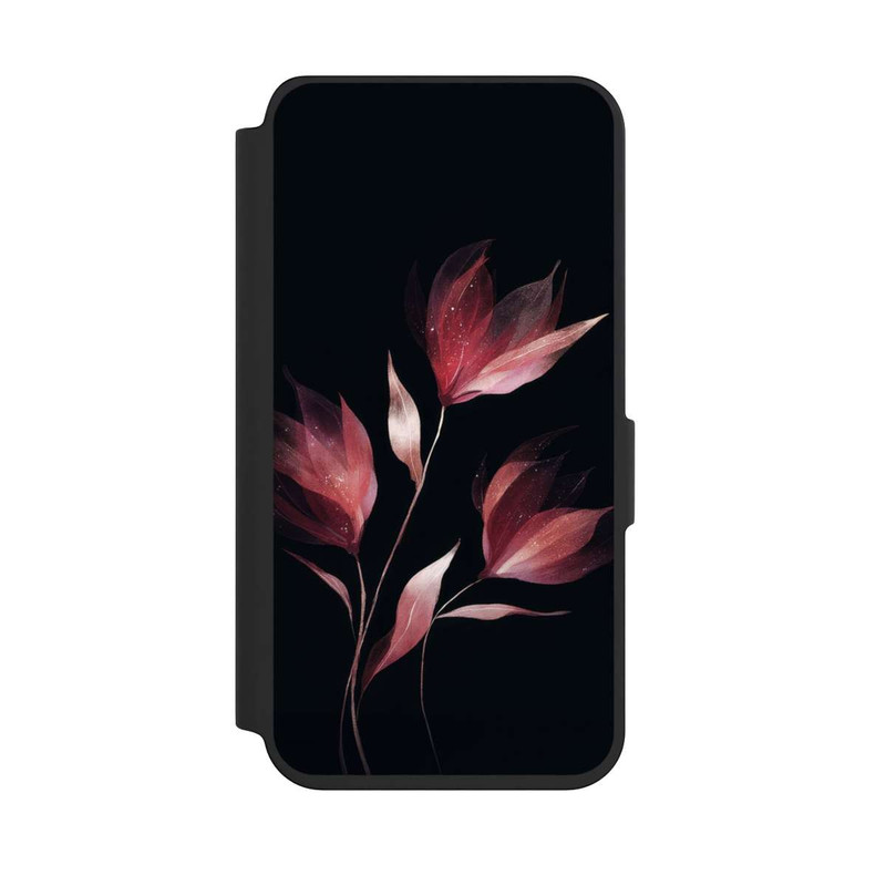 Galaxy S24 NIVOflip Fleur de Bourgogne Négatif