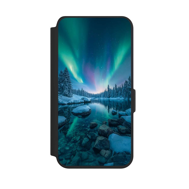 Galaxy S24 NIVOflip Aurores boréales Briller avec IA