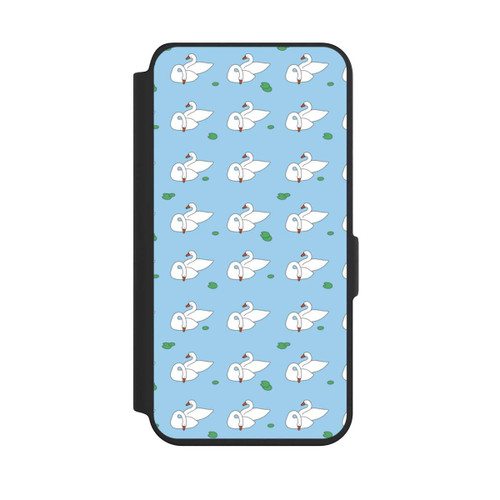 Samsung Galaxy S24 NIVOflip Ducks Pattern Blue Pond