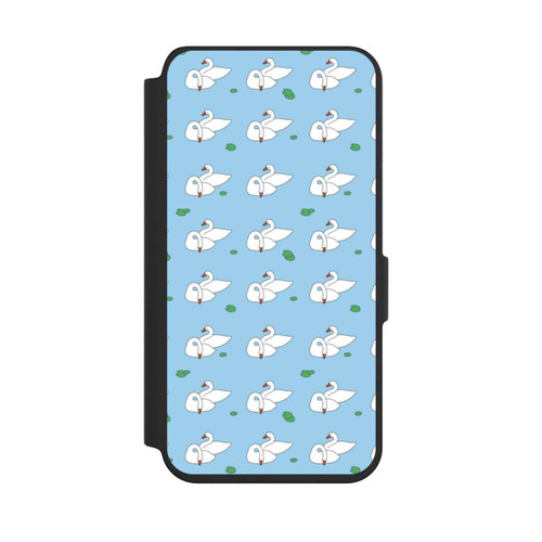 Samsung Galaxy S24 NIVOflip Ducks Pattern Blue Pond