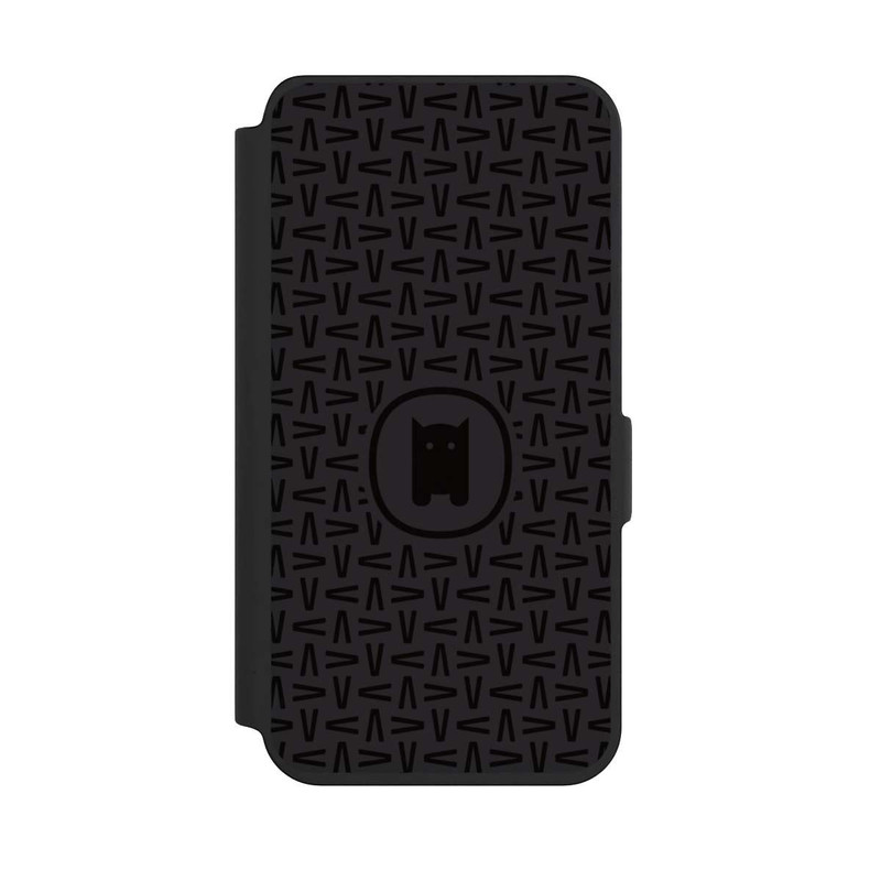 Galaxy S24 NIVOflip Nivocase Muster Schwarz Grau