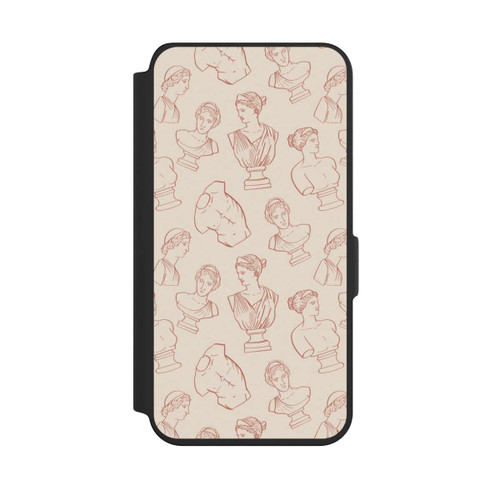 Samsung Galaxy S24 NIVOflip Greek Deco Busts Brown