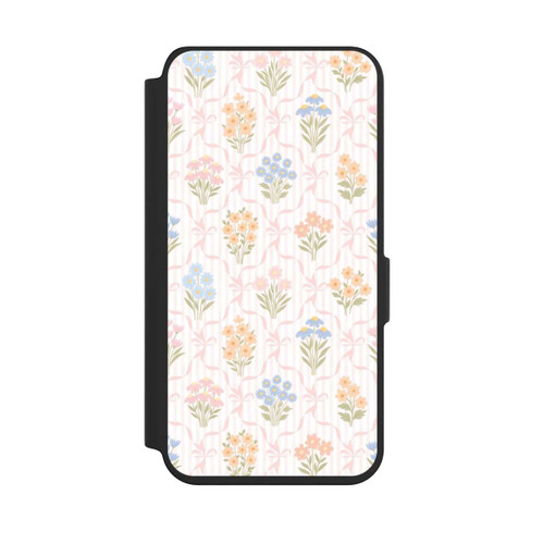 Samsung Galaxy S24 NIVOflip Vintage Retro Cottagecore Spring Floral Bouquet