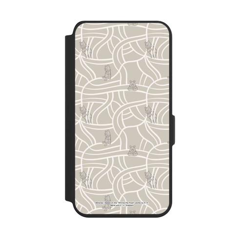 Samsung Galaxy S24 NIVOflip Winnie the Pooh Beige Pattern