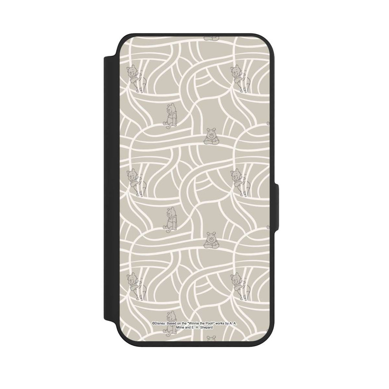 Galaxy S24 NIVOflip Winnie the Pooh Beige Pattern