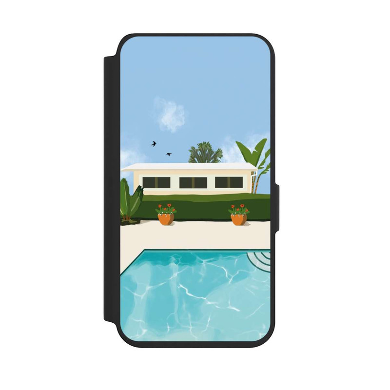 Galaxy S24 NIVOflip California Backyard by Roberta Murray