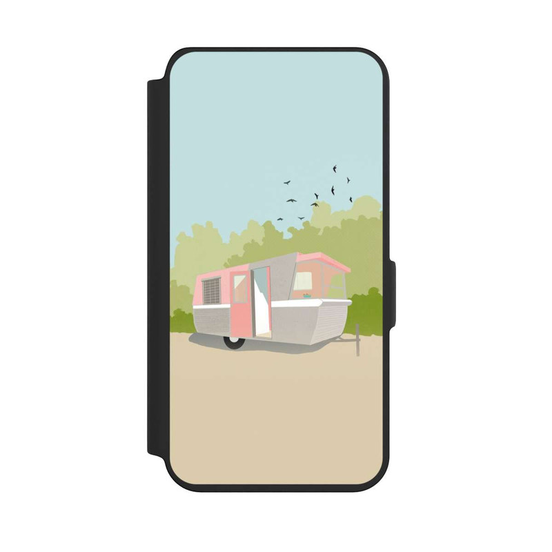 Galaxy S24 NIVOflip Retro Glamping by Roberta Murray