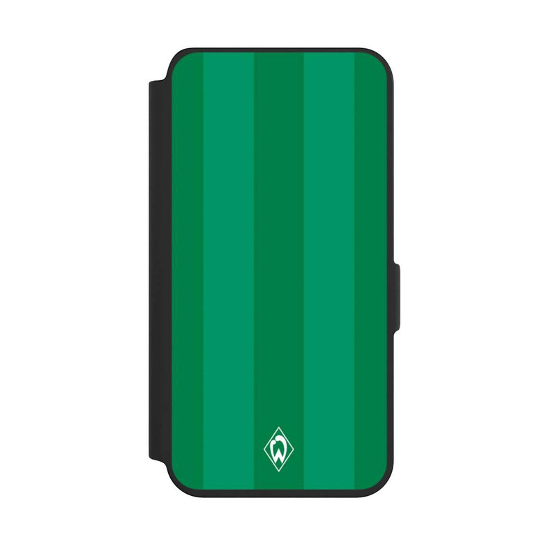 Galaxy S24 NIVOflip Werder Bremen Grün gestreift