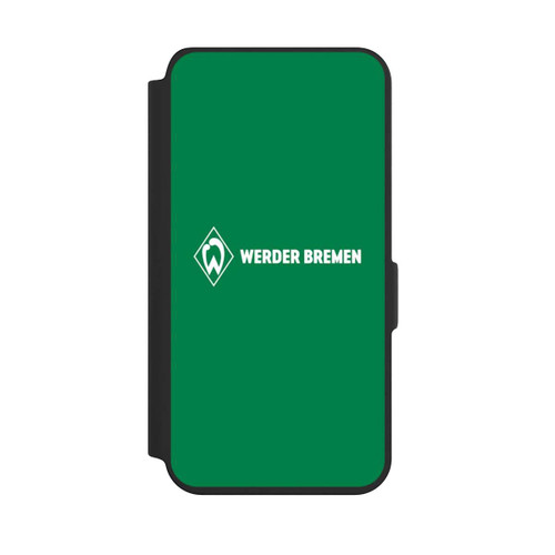 Samsung Galaxy S24 NIVOflip Werder Bremen Schriftzug Raute Grün