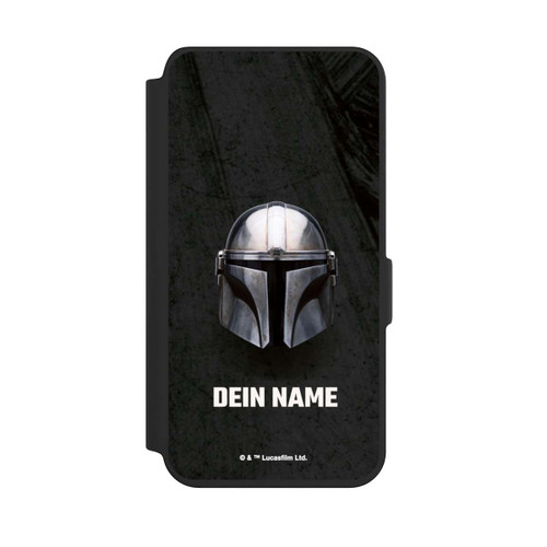 Samsung Galaxy S24 NIVOflip Star Wars Mandalorian Black Helmet personnalisable