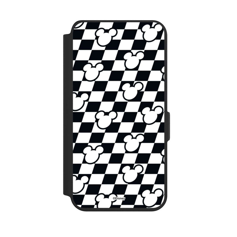 Galaxy S24 NIVOflip Happy Racing Pattern Mickey Mouse Motorsport
