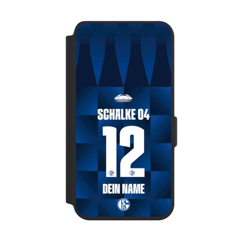 Samsung Galaxy S24 NIVOflip Schalke 04 Trikot Personalisierbar 26-27