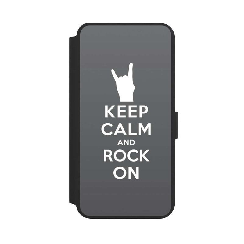 Galaxy S24 + NIVOflip Keep Calm and Rock on