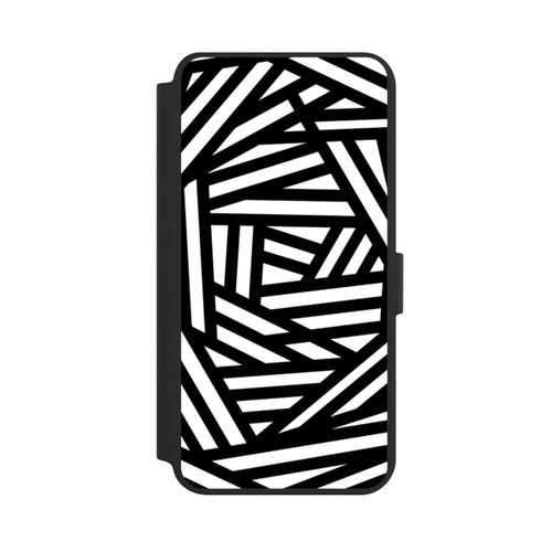 Samsung Galaxy S24+ NIVOflip Einfach schwarz und weiß1