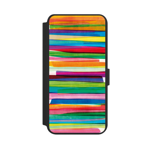 Samsung Galaxy S24+ NIVOflip Bunte Streifen1