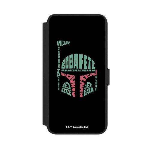 Samsung Galaxy S24+ NIVOflip Boba Fett Typo Grafisch