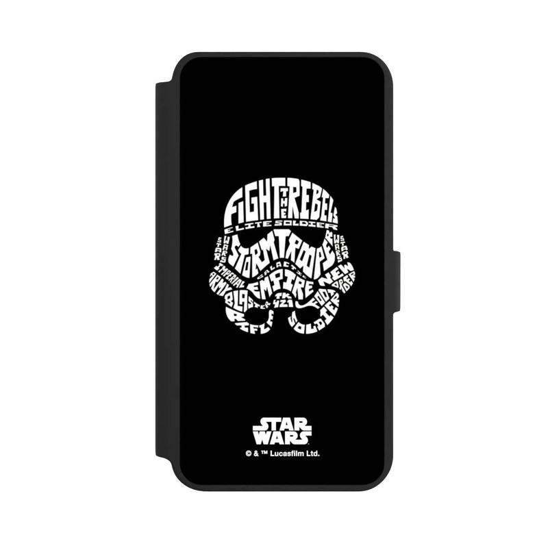 Galaxy S24 + NIVOflip Sturmtruppler Typo Grafisch
