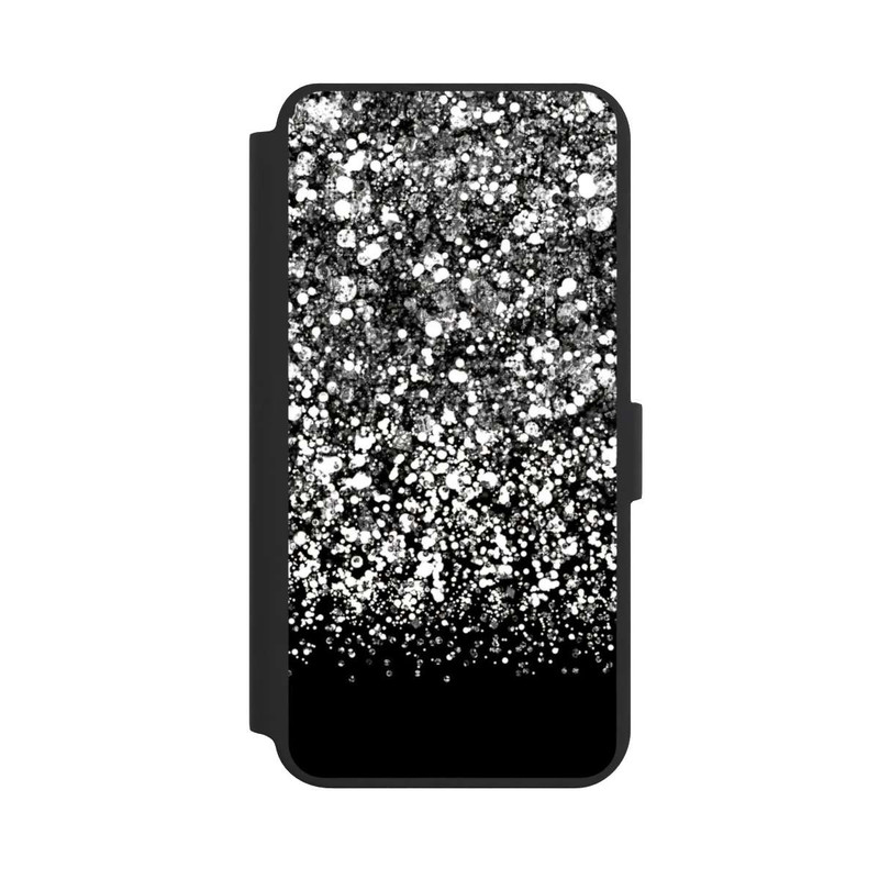 Galaxy S24 + NIVOflip Schneefall Glitzerlook