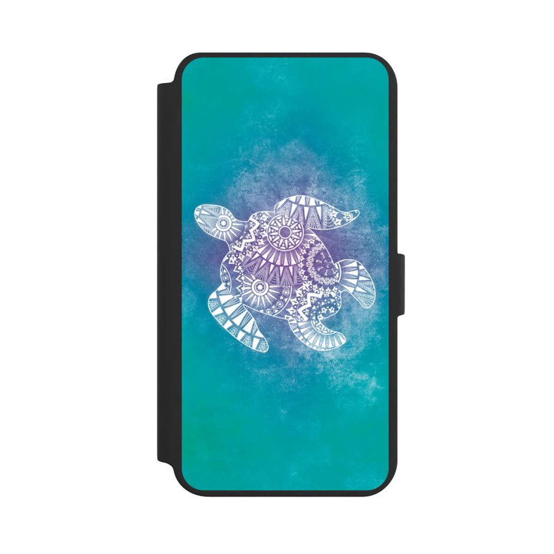 Galaxy S24 + NIVOflip Mandala Schildkröte