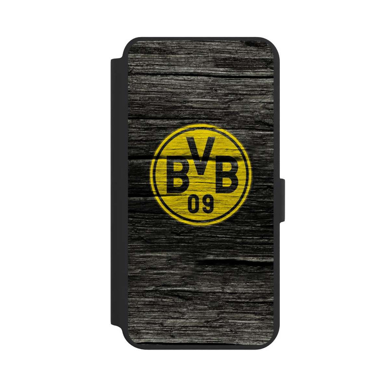 Galaxy S24 + NIVOflip BVB Holzoptik