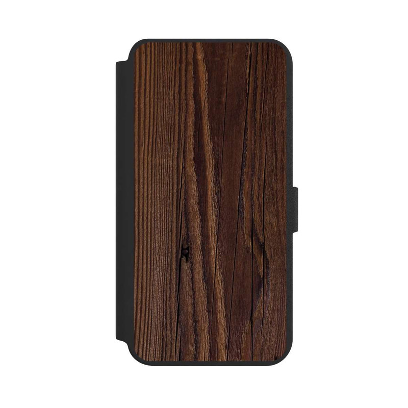 Galaxy S24 + NIVOflip Maserung Holzlook