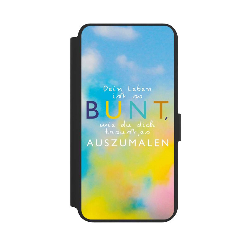 Galaxy S24 + NIVOflip Das Leben ist Bunt