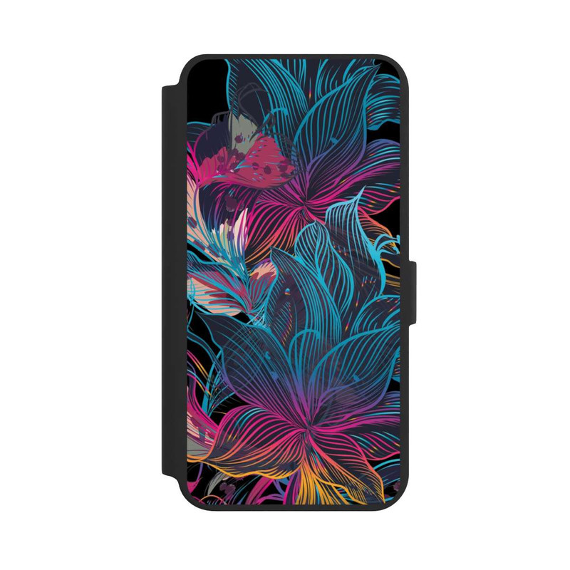 Galaxy S24 + NIVOflip Neon Flower Power