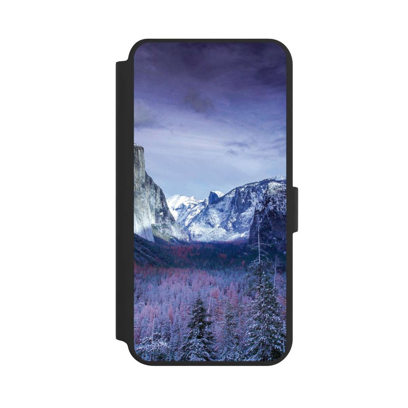 Galaxy S24 + NIVOflip Schneelandschaft
