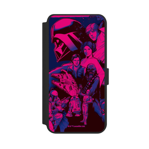Samsung Galaxy S24+ NIVOflip Star Wars Characters - Ultraviolet