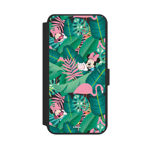 Samsung Galaxy S24+ NIVOflip Minnie Summer Palm Leaves Transparent